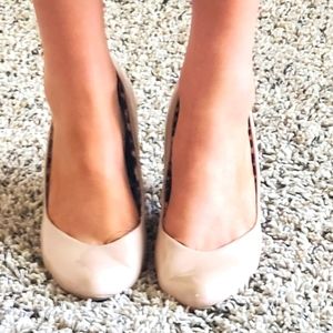 Cream 4 inch heels